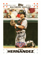 Ramon Hernandez 1779/2007 - Baltimore Orioles - GOLD (MLB Baseball Card) 2007 Topps Opening Day # 111 Mint