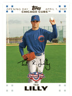 Ted Lilly 744/2007 - Chicago Cubs - GOLD (MLB Baseball Card) 2007 Topps Opening Day # 126 Mint