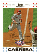 Orlando Cabrera 356/2007 - Los Angeles Angels - GOLD (MLB Baseball Card) 2007 Topps Opening Day # 131 Mint