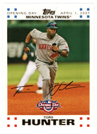 Torii Hunter 1246/2007 - Minnesota Twins - GOLD (MLB Baseball Card) 2007 Topps Opening Day # 152 Mint