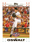 Roy Oswalt 781/2007 - Houston Astros - GOLD (MLB Baseball Card) 2007 Topps Opening Day # 173 Mint