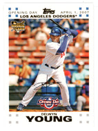 Delwyn Young 1231/2007 - Los Angeles Dodgers - GOLD (MLB Baseball Card) 2007 Topps Opening Day # 178 Mint