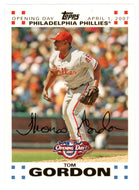 Tom Gordon 1207/2007 - Philadelphia Phillies - GOLD (MLB Baseball Card) 2007 Topps Opening Day # 185 Mint