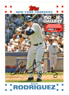 Alex Rodriguez - New York Yankees - Movie Gallery (MLB Baseball Card) 2007 Topps Opening Day # NNO Mint