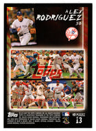 Alex Rodriguez - New York Yankees - Puzzle Card (MLB Baseball Card) 2007 Topps Opening Day # 13 Mint
