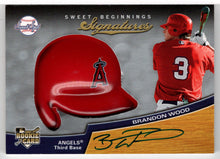 Load image into Gallery viewer, Brandon Wood - Los Angeles Angels - Sweet Beginning Signatures (MLB Baseball Card) 2007 Upper Deck Sweet Spot  # 108 Mint
