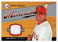 Kendry Morales - Los Angeles Angels (MLB Baseball Card) 2007 Upper Deck Sweet Spot Swatch Memorabilia Jersey # SW-KM Mint