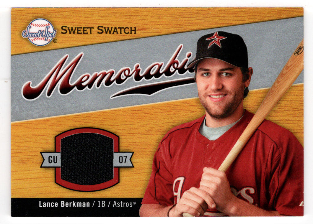 Lance Berkman 2007 Upper Deck Baseball Card Houston Astros 
