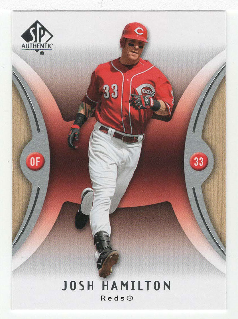Josh Hamilton - Cincinnati Reds (MLB Baseball Card) 2007 Upper Deck SP Authentic # 13 Mint