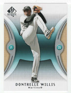 Dontrelle Willis - Florida Marlins (MLB Baseball Card) 2007 Upper Deck SP Authentic # 18 Mint