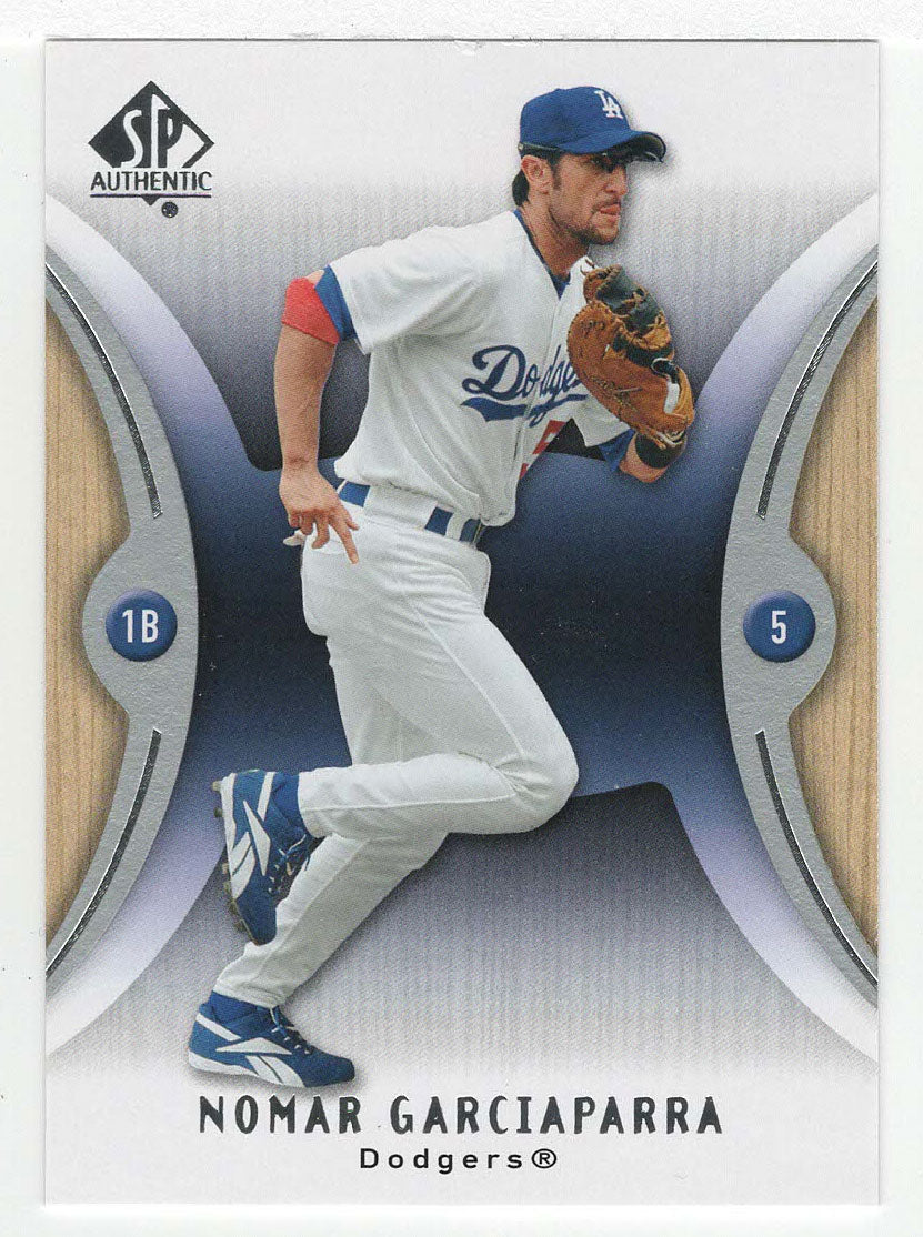 Nomar Garciaparra - Los Angeles Dodgers (MLB Baseball Card) 2007 Upper Deck SP Authentic # 23 Mint