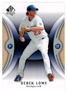 Derek Lowe - Los Angeles Dodgers (MLB Baseball Card) 2007 Upper Deck SP Authentic # 24 Mint