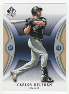 Carlos Beltran - New York Mets (MLB Baseball Card) 2007 Upper Deck SP Authentic # 33 Mint