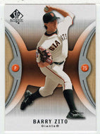 Barry Zito - San Francisco Giants (MLB Baseball Card) 2007 Upper Deck SP Authentic # 44 Mint