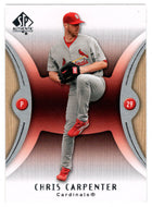 Chris Carpenter - St. Louis Cardinals (MLB Baseball Card) 2007 Upper Deck SP Authentic # 47 Mint
