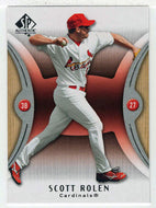 Scott Rolen - St. Louis Cardinals (MLB Baseball Card) 2007 Upper Deck SP Authentic # 49 Mint