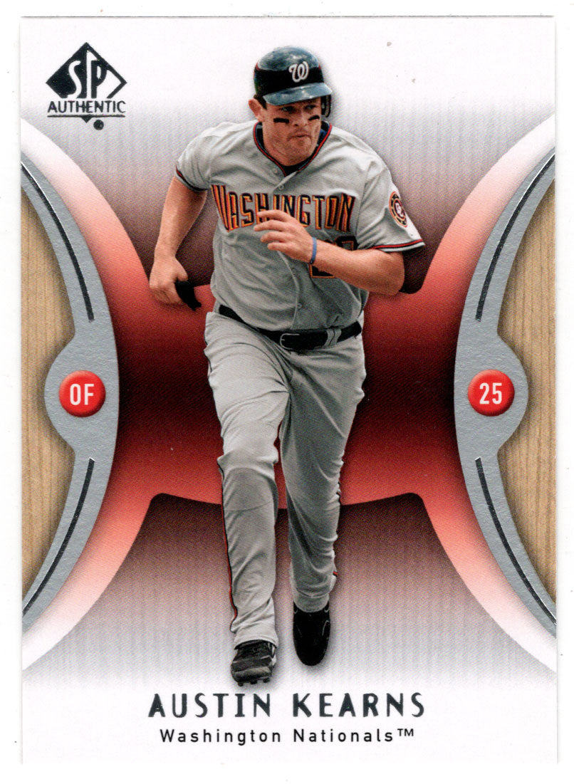 Austin Kearns - Washington Nationals (MLB Baseball Card) 2007 Upper Deck SP Authentic # 52 Mint