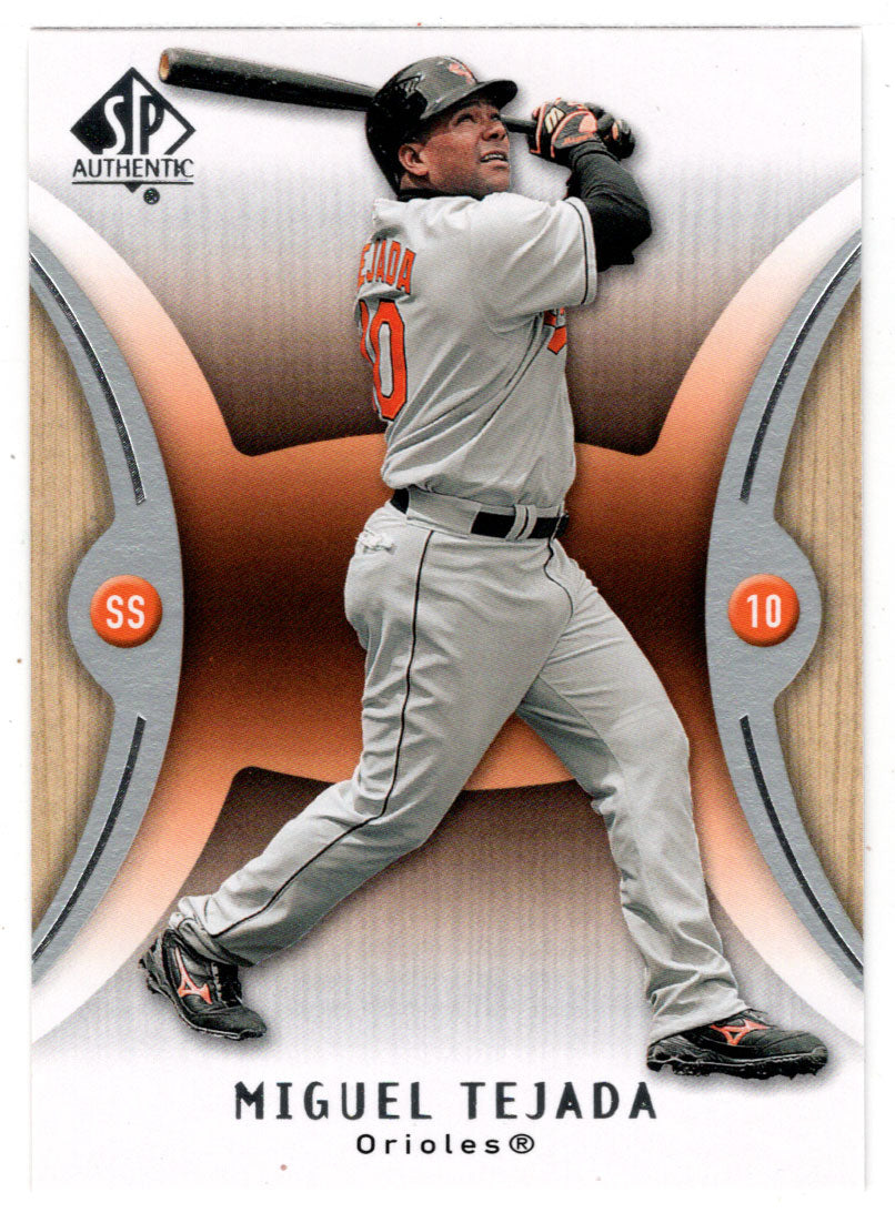 Miguel Tejada - Baltimore Orioles (MLB Baseball Card) 2007 Upper Deck SP Authentic # 53 Mint