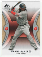 Manny Ramirez - Boston Red Sox (MLB Baseball Card) 2007 Upper Deck SP Authentic # 58 Mint
