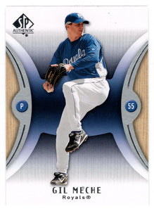 Gil Meche - Kansas City Royals (MLB Baseball Card) 2007 Upper Deck SP Authentic # 70 Mint