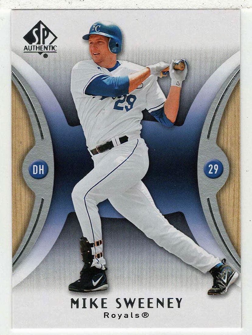 Mike Sweeney - Kansas City Royals (MLB Baseball Card) 2007 Upper Deck SP Authentic # 71 Mint