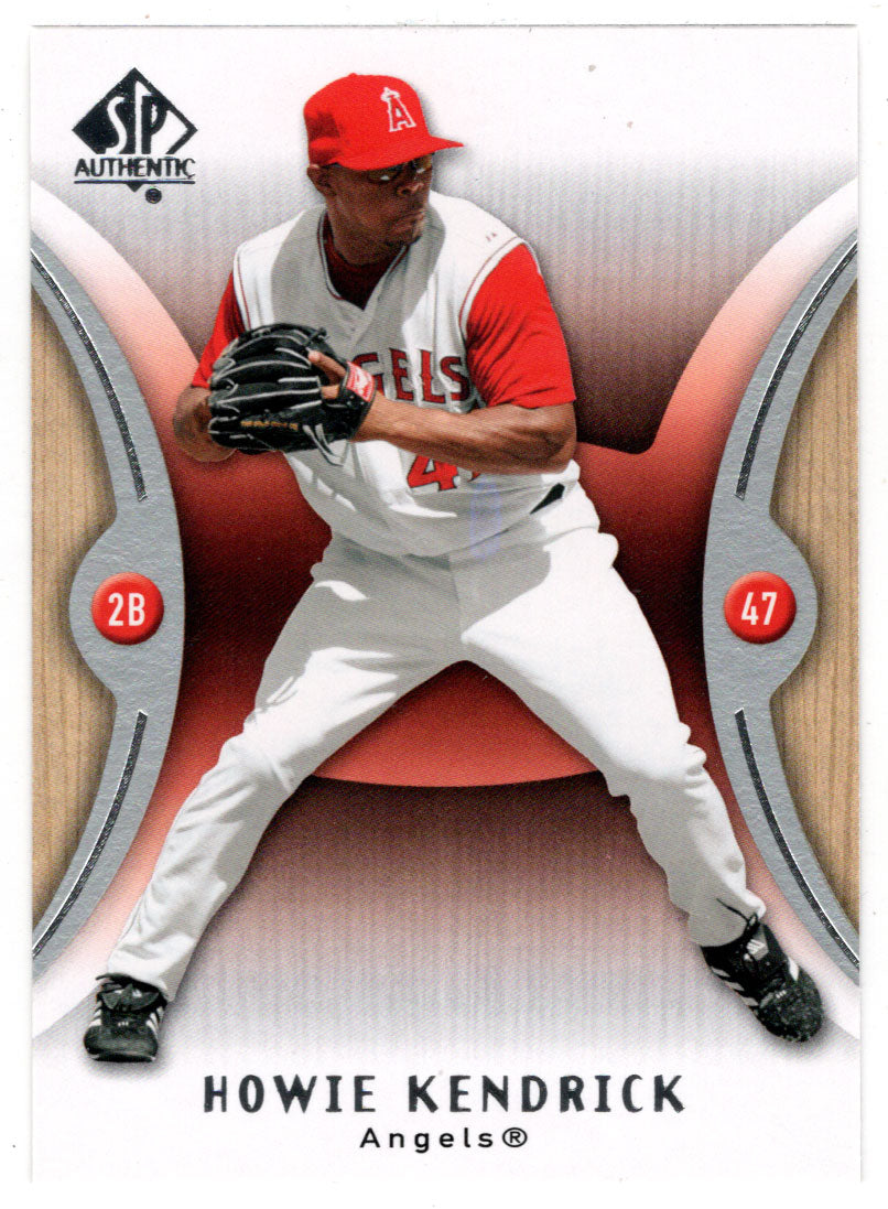 Howie Kendrick - Los Angeles Angels (MLB Baseball Card) 2007 Upper Deck SP Authentic # 74 Mint