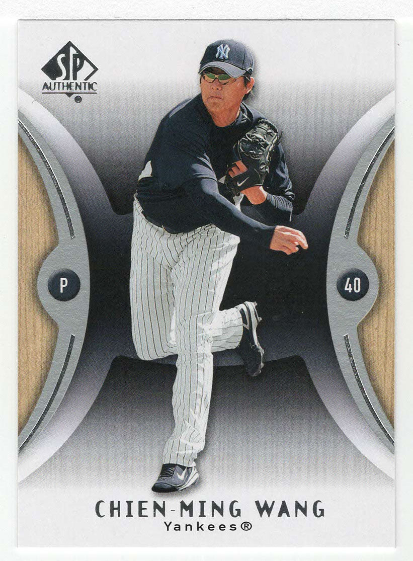Chien-Ming Wang - New York Yankees (MLB Baseball Card) 2007 Upper Deck SP Authentic # 83 Mint