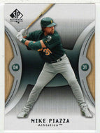Mike Piazza - Oakland Athletics (MLB Baseball Card) 2007 Upper Deck SP Authentic # 85 Mint
