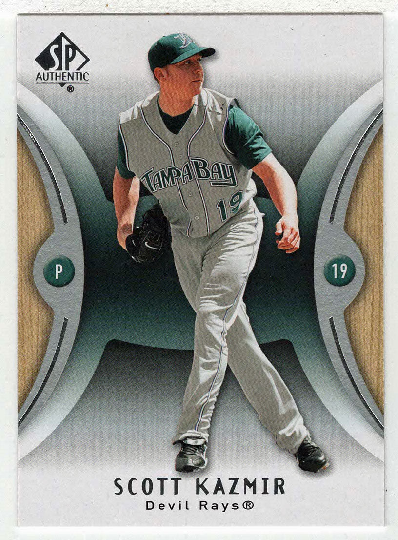 Scott Kazmir - Tampa Bay Devil Rays (MLB Baseball Card) 2007 Upper Deck SP Authentic # 92 Mint