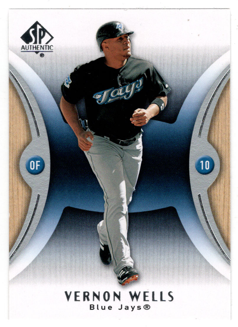 Vernon Wells - Toronto Blue Jays (MLB Baseball Card) 2007 Upper Deck SP Authentic # 98 Mint