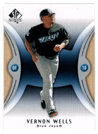 Vernon Wells - Toronto Blue Jays (MLB Baseball Card) 2007 Upper Deck SP Authentic # 98 Mint