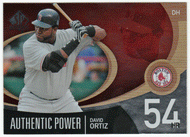 David Ortiz - Boston Red Sox - Authentic Power (MLB Baseball Card) 2007 Upper Deck SP Authentic # AP-14 Mint