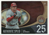 Eric Byrnes - Arizona Diamondbacks - Authentic Speed (MLB Baseball Card) 2007 Upper Deck SP Authentic # AS-20 Mint