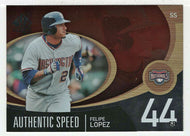 Felipe Lopez - Washington Nationals - Authentic Speed (MLB Baseball Card) 2007 Upper Deck SP Authentic # AS-21 Mint