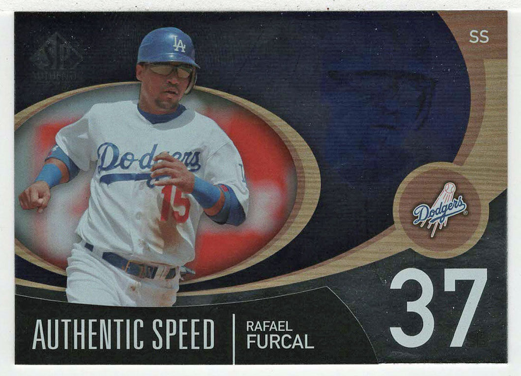Rafael Furcal - Los Angeles Angels - Authentic Speed (MLB Baseball Card) 2007 Upper Deck SP Authentic # AS-39 Mint