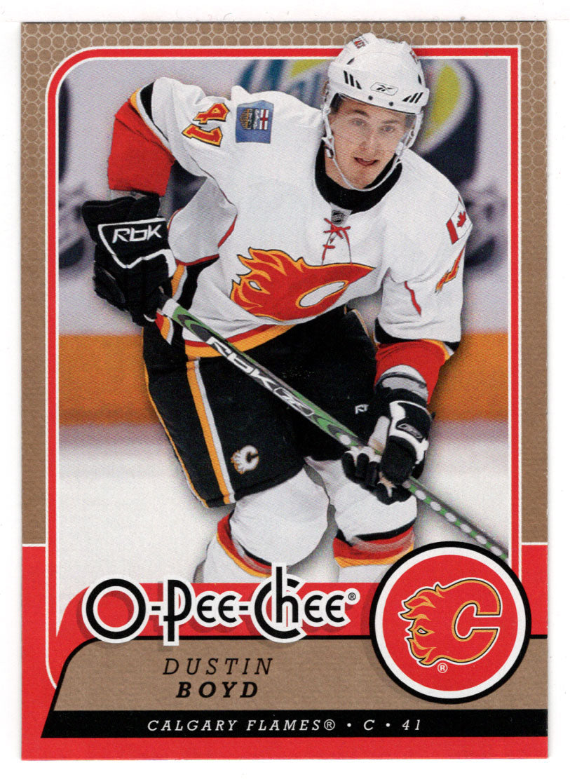 Dustin Boyd - Calgary Flames (NHL Hockey Card) 2008-09 O-Pee-Chee # 15 Mint