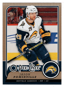 Jason Pominville - Buffalo Sabres (NHL Hockey Card) 2008-09 O-Pee-Chee # 16 Mint