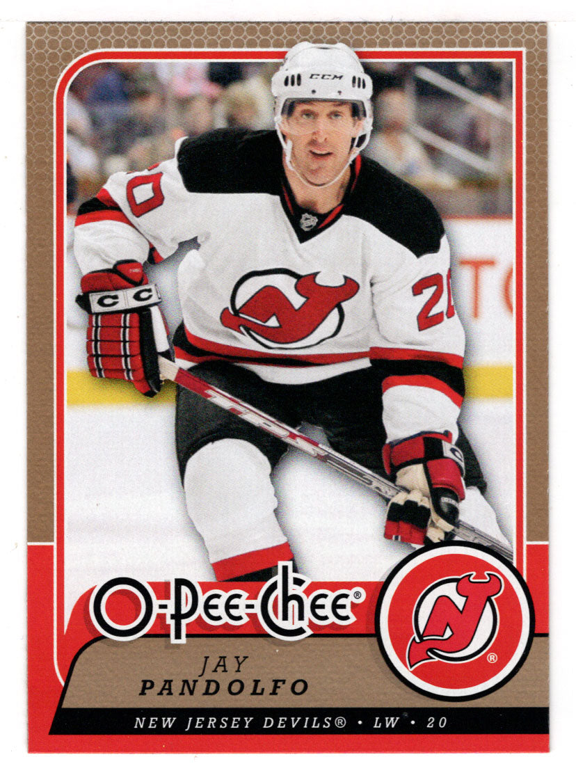 Jay Pandolfo - New Jersey Devils (NHL Hockey Card) 2008-09 O-Pee-Chee # 26 Mint