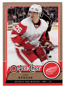 Jiri Hudler - Detroit Red Wings (NHL Hockey Card) 2008-09 O-Pee-Chee # 30 Mint