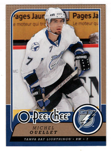 Michel Ouellet - Tampa Bay Lightning (NHL Hockey Card) 2008-09 O-Pee-Chee # 99 Mint