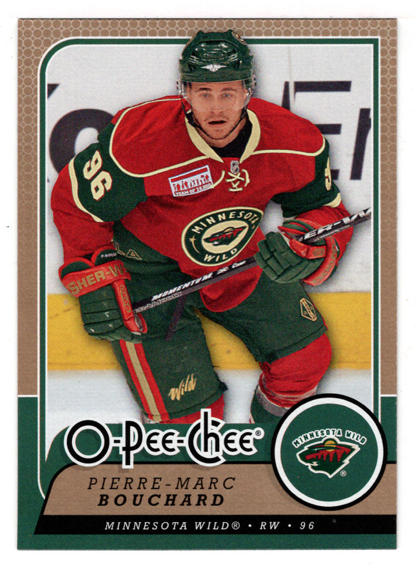 Pierre-Marc Bouchard - Minnesota Wild (NHL Hockey Card) 2008-09 O-Pee-Chee # 122 Mint