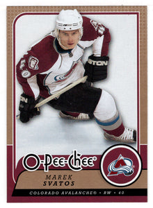 Marek Svatos - Colorado Avalanche (NHL Hockey Card) 2008-09 O-Pee-Chee # 147 Mint