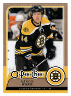 Aaron Ward - Boston Bruins (NHL Hockey Card) 2008-09 O-Pee-Chee # 150 Mint