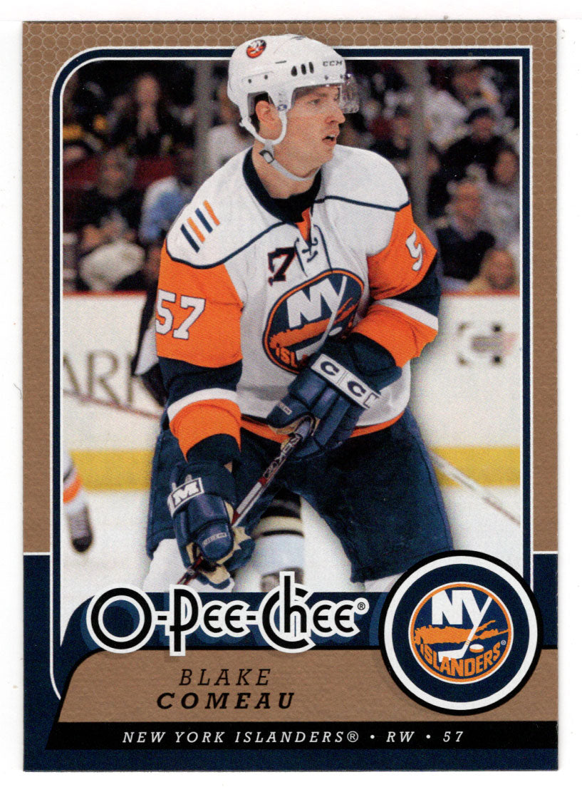 Blake Comeau - New York Islanders (NHL Hockey Card) 2008-09 O-Pee-Chee # 158 Mint