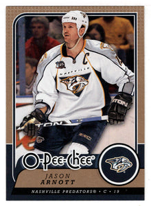 Jason Arnott - Nashville Predators (NHL Hockey Card) 2008-09 O-Pee-Chee # 193 Mint