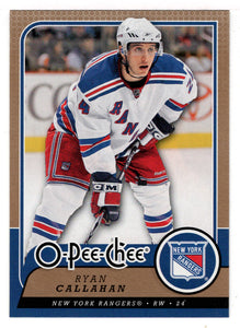 Ryan Callahan - New York Rangers (NHL Hockey Card) 2008-09 O-Pee-Chee # 228 Mint