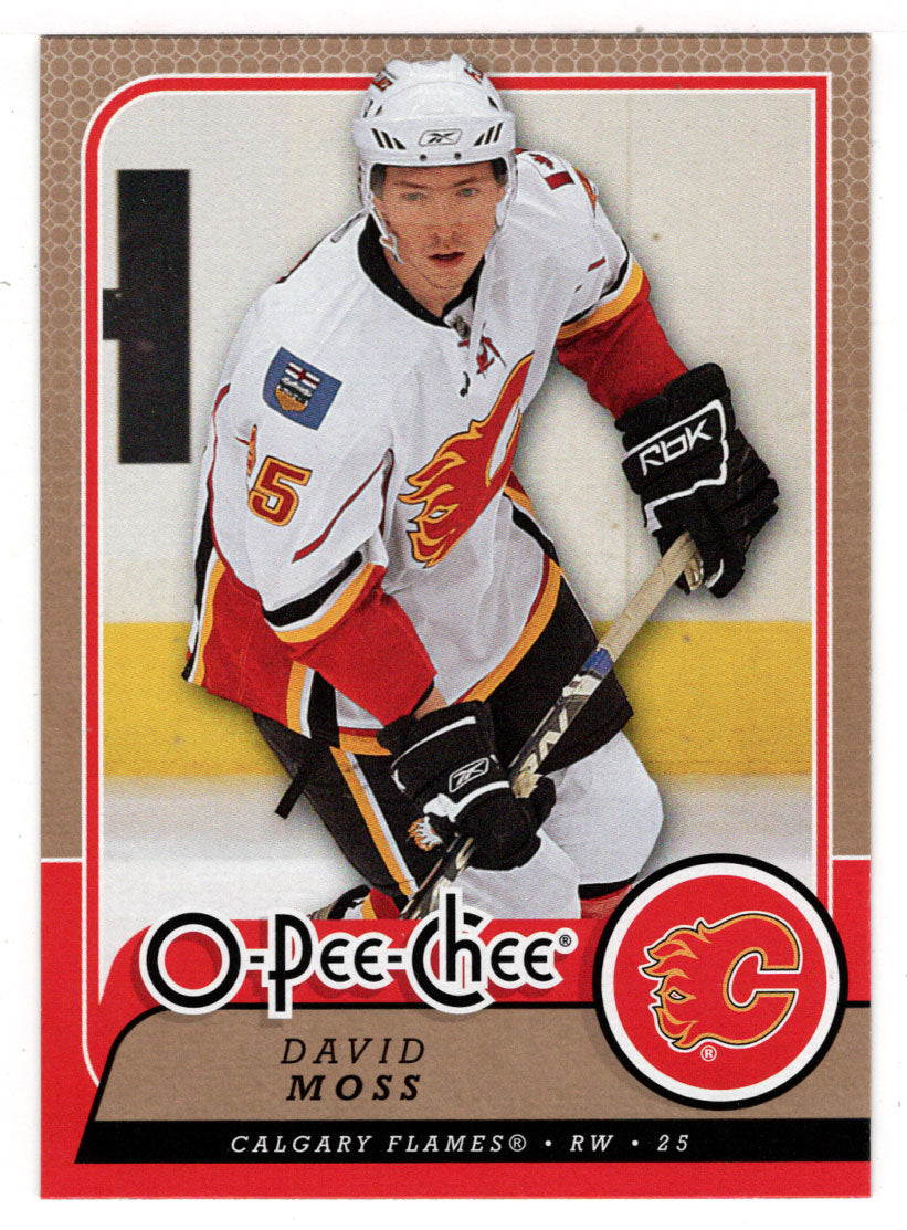 David Moss - Calgary Flames (NHL Hockey Card) 2008-09 O-Pee-Chee # 237 Mint