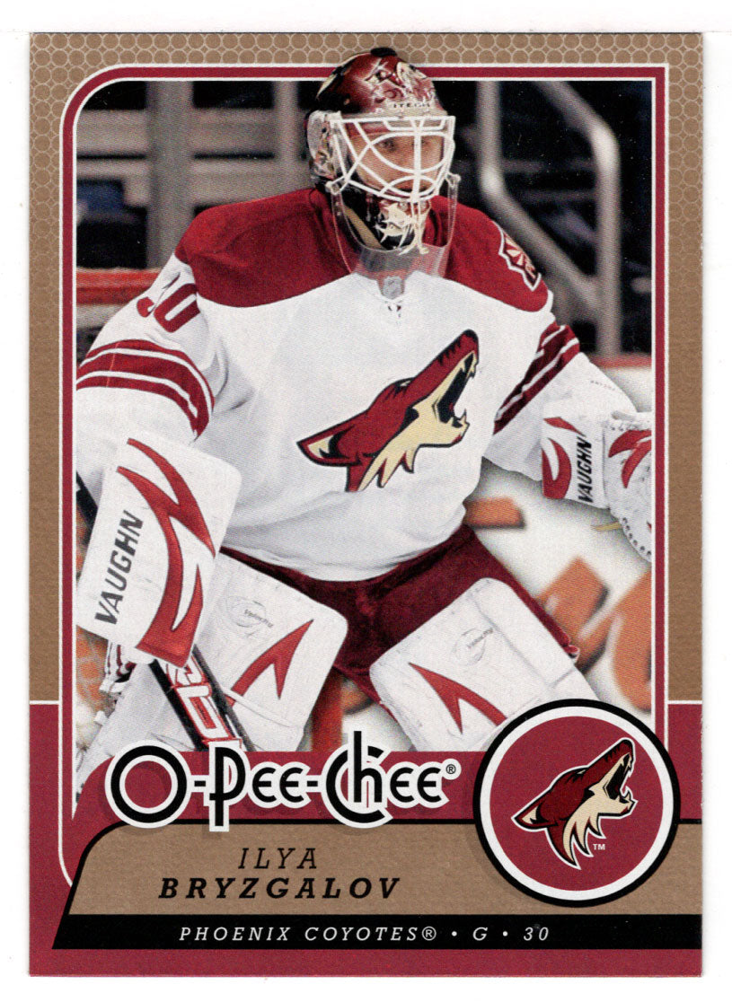 Ilya Bryzgalov - Phoenix Coyotes (NHL Hockey Card) 2008-09 O-Pee-Chee # 243 Mint