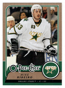 Mike Ribeiro - Dallas Stars (NHL Hockey Card) 2008-09 O-Pee-Chee # 330 Mint