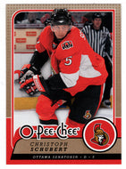 Christoph Schubert - Ottawa Senators (NHL Hockey Card) 2008-09 O-Pee-Chee # 341 Mint